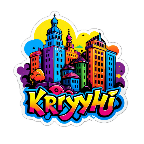 Кривий Ріг у стилі графіті