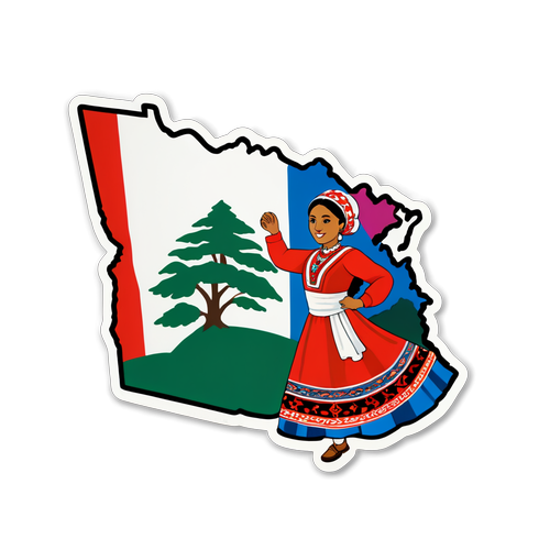 Adesivo vibrante sulla Georgia