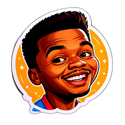 Ali Döre'nin Sevimliliğini Vurgulayan Çıkartma