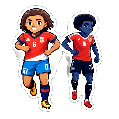 Những mẫu sticker cho vòng loại World Cup 2026