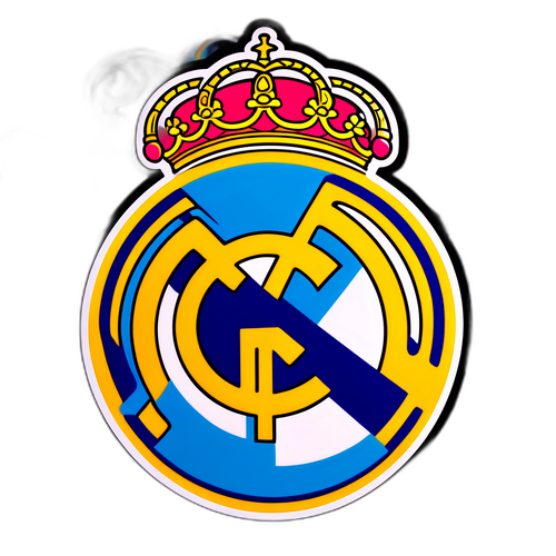 Лого Реала, стилизованное под граффити