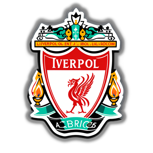 Sticker Liverpool - Biểu Tượng Đội Bóng