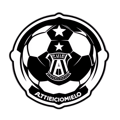 Diseño de un sticker del Atlético Mineiro