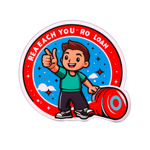 İlham Verici Bir Sticker: Hedefinize Ulaşın!