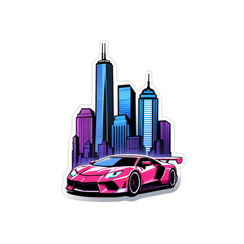 Stiker Rockstar Games GTA 6
