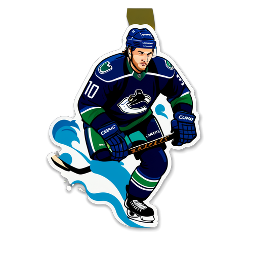 Autocollant des Vancouver Canucks