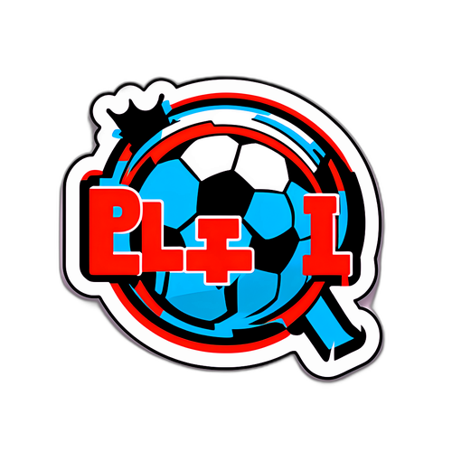 Fotboll PL Klistermärke