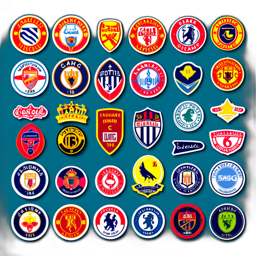 สติกเกอร์ทีมฟุตบอลที่ชนะลีกในอดีต