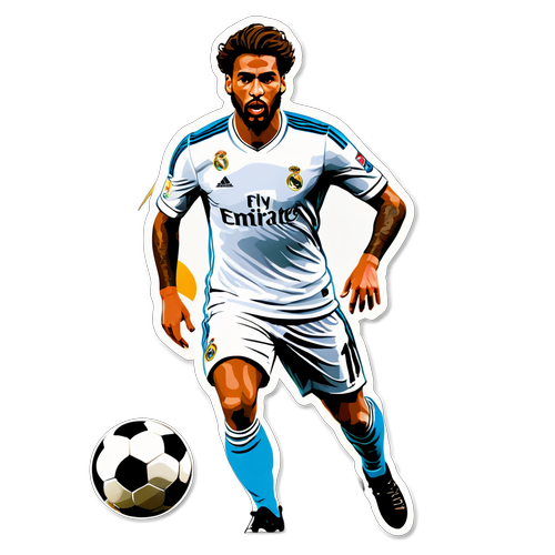 Khám Phá Huyền Thoại Real Madrid! Sticker Động Đá Bóng Đầy Màu Sắc Bạn Không Thể Bỏ Lỡ!