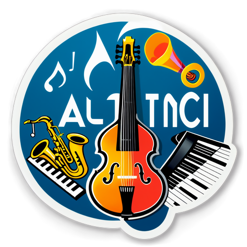 Parang Nasa Entablado! Tumuklas ng Makulay na Kasaysayan ng Atlantic Records sa Aming Sticker!