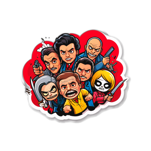 Όμιλος Φόνων Πέμπτης - Κωμικό Αυτοκόλλητο