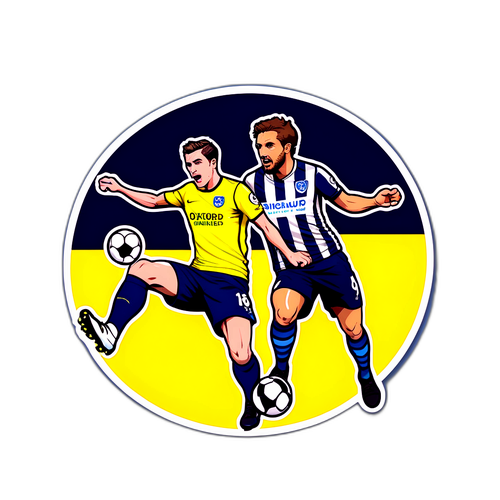 Oxford United és Brighton zászlója