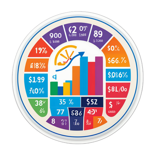消費者物価指数に関する教育用ステッカー