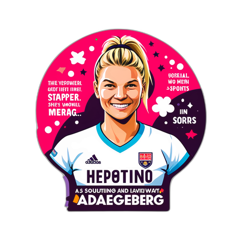 Ada Hegerberg Empowerment Sticker