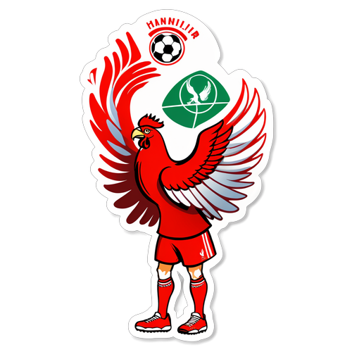 Rasakan Suasana Stadion: Sticker Keren Penggemar Liverpool dengan Liver Bird dan Sepak Bola!