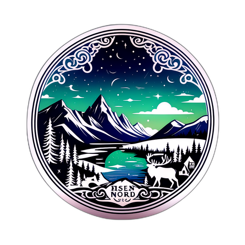 En intrikat design feire 'reisen mot nord'