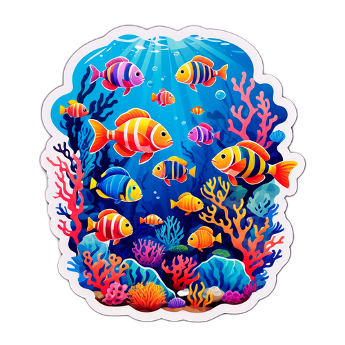 Adesivo Acquario Giocoso