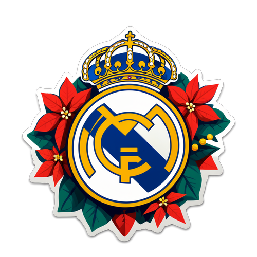 Real Madrid Juldekoration