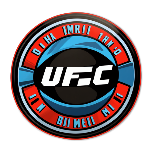 UFC Ring Sticker