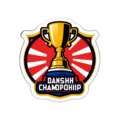 Dansk Mesterskab Sticker