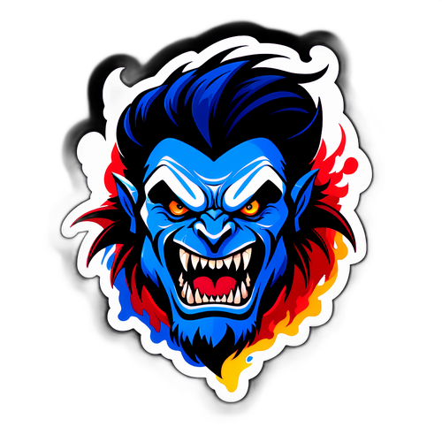 The Beast in Me Sticker
