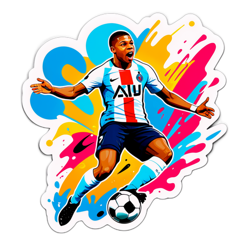 Actieve Mbappé Sticker