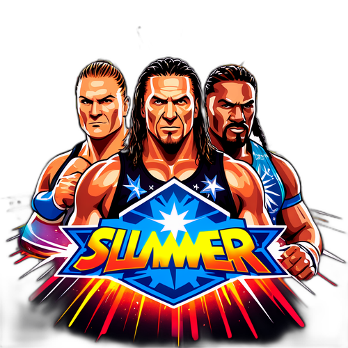 Pôster Empolgante para o SummerSlam 2025