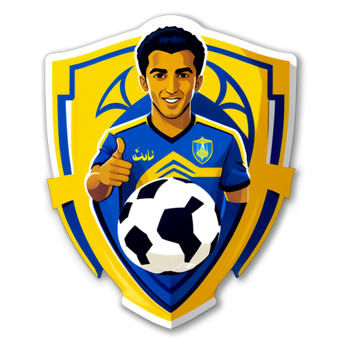 Stiker Dinamis Pemain Al-Gharafa dan Al-Nassr