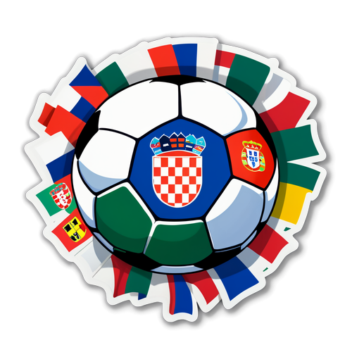 ¡La Batalla Épica del Fútbol! ¿Cuál País se Llevará el Trofeo en Este Choque? 🇭🇷⚽🇵🇹