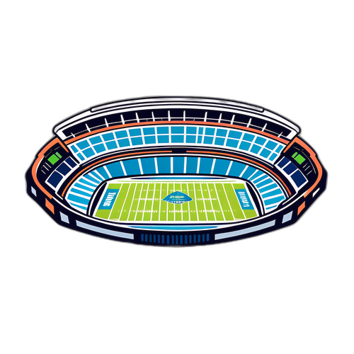 Stylizovaný design MetLife Stadium