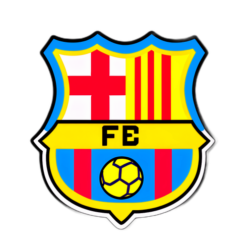 FC Barcelona Logo Aufkleber