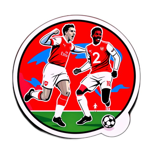 Perayaan Gol Bersejarah Arsenal vs. Man Utd