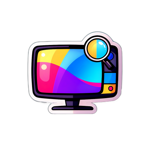 電視檢索圖標