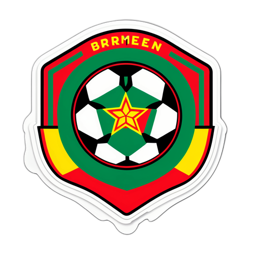 Stika ya Timu ya Mpira wa Miguu ya Kameruni