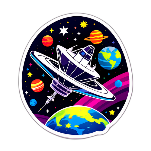 Καλλιτεχνική απεικόνιση δορυφόρου Starlink