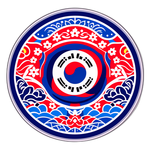 대한민국 광복절 기념 스티커