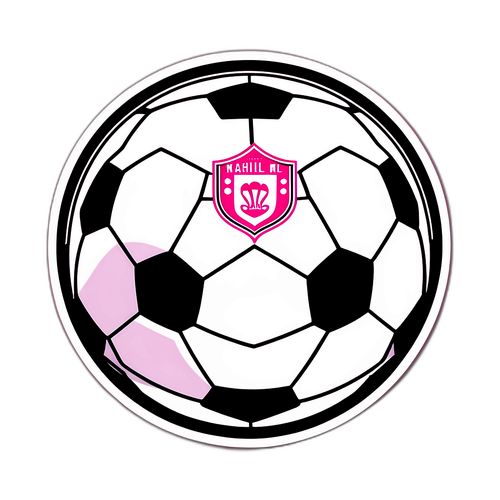 Futbol Topu Sticker Tasarımı