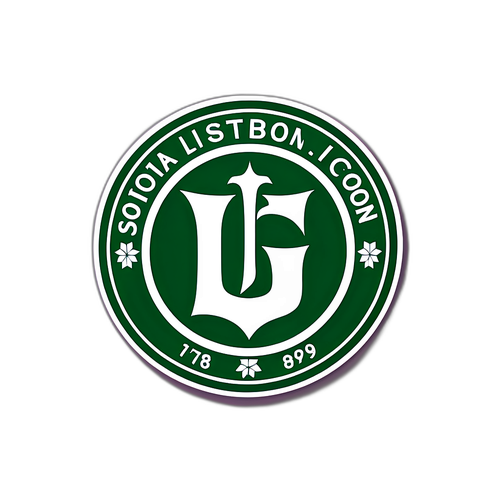 สติ๊กเกอร์ที่แสดงความตื่นเต้นของแฟนบอลสปอร์ติงลิสบอน