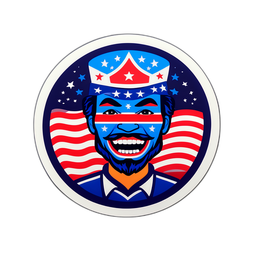 Ilustrasi Stiker Tradisi America Mineiro