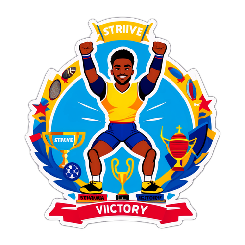 Najman wśród trofeów sportowych