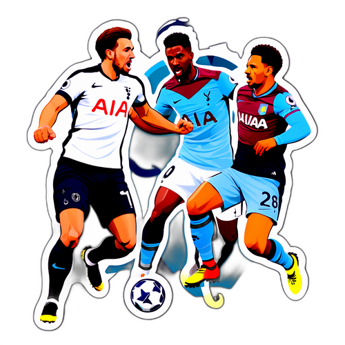 Sticker ya Mechi ya Tottenham vs Aston Villa