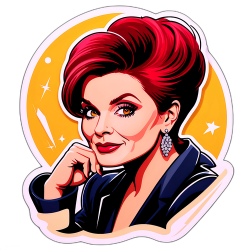 Masaya at Kaakit-akit na Paglalarawan ni Sharon Osbourne