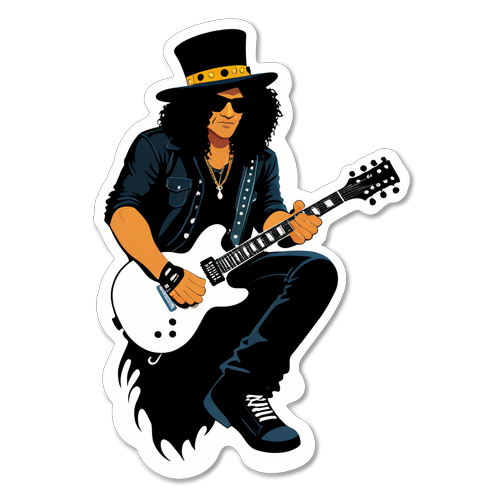 Rock Legendák Visszatérnek! Fedezd Fel Slash Iconikus Kalapját és Gitárját!