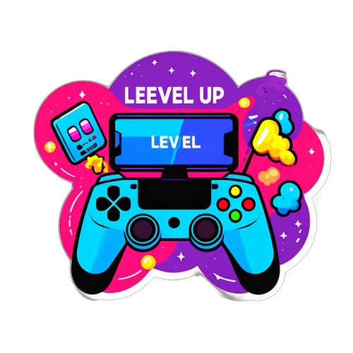Level Up Sticker