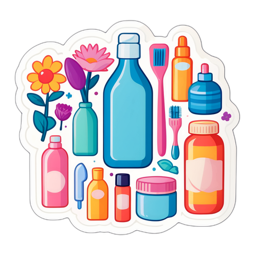 Pastelowe akcesoria kosmetyczne