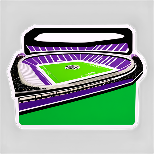 Sticker cu stadionul Udinese - Fiorentina