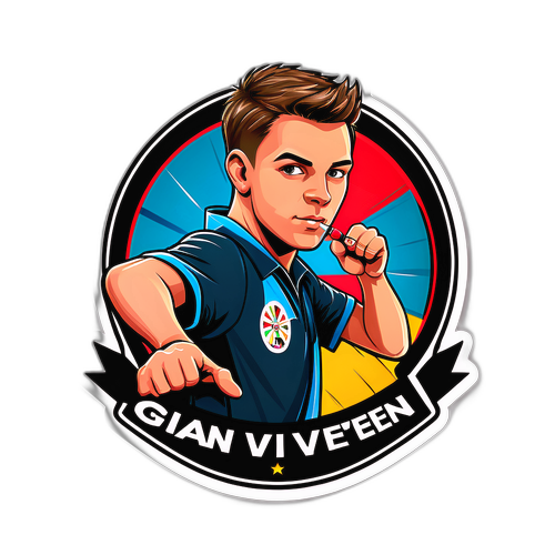Gian Van Veen: Fiatal sportoló a darts világában