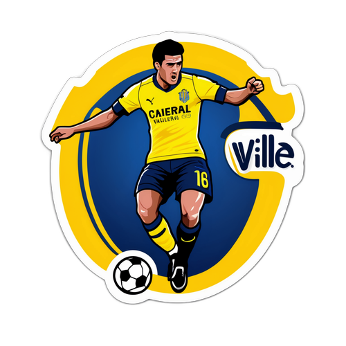 מדבקת Rivalry ספורטיבית: ויאריאל נגד ולנסיה