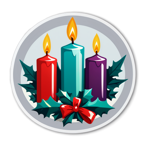 Maligayang Paskong Advent Sticker