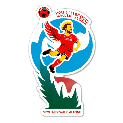 Liverpool FC Emblem med texten 'You’ll Never Walk Alone'